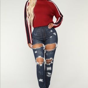 Fashion nova high waisted jeans